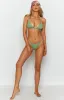 9.0 Swim Maya G-String Bottom Green sold by Beginning Boutique