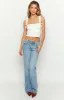 Vida White Bow Top sold by Beginning Boutique