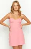 Zamara Pink Mini Dress sold by Beginning Boutique