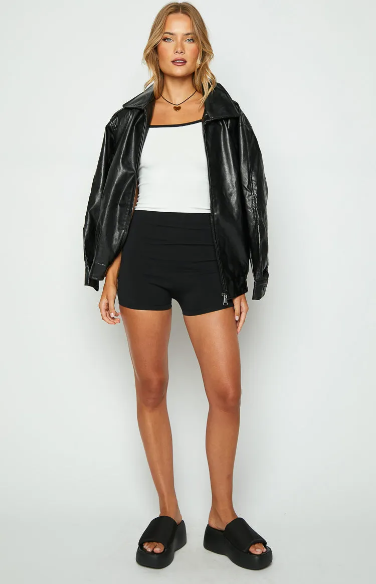 Elic Black and White Playsuit sold by Beginning Boutique product image thumbnail 3