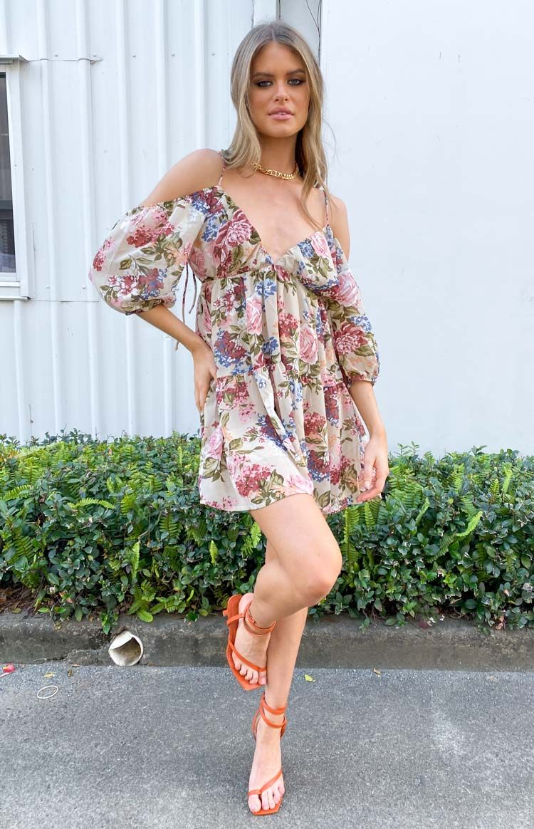Hope Smock Dress Pink Floral sold by Beginning Boutique product image thumbnail 3