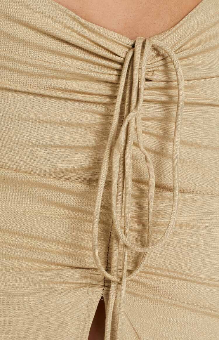 Lioness Pyramids Midi Skirt Wheat sold by Beginning Boutique product image thumbnail 6