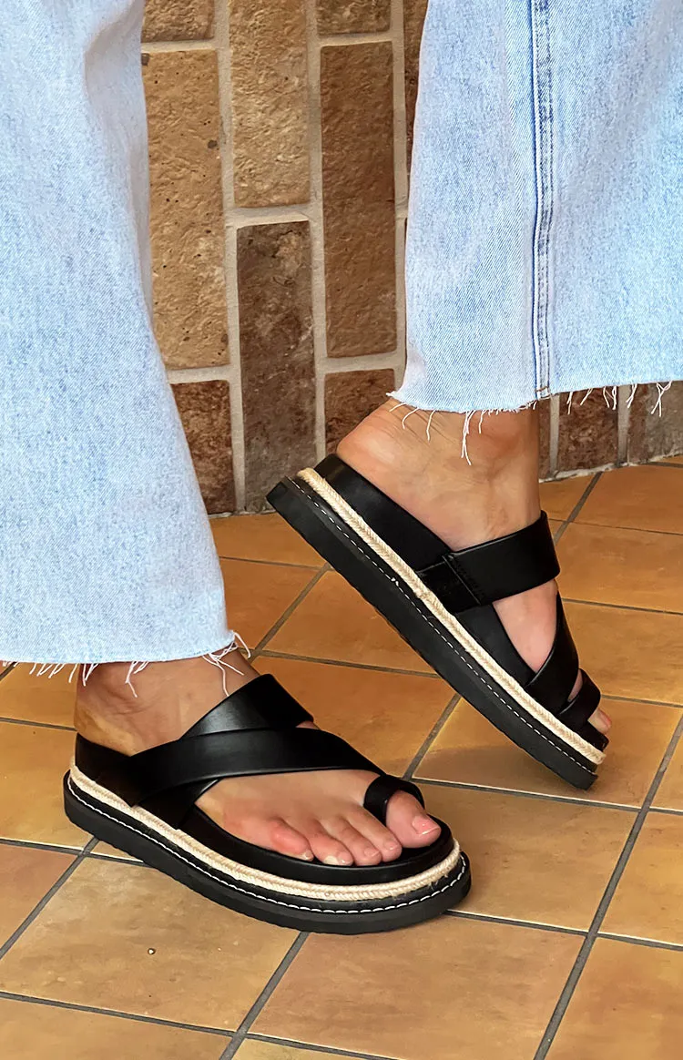 Billini Armas Black Sandals sold by Beginning Boutique