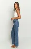 Denim Dazzle Pearl Mid Wash High Waisted Jeans sold by Beginning Boutique