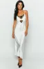 Elery White Contrast Midi Dress sold by Beginning Boutique