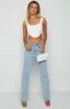 Picasso White Corset Top sold by Beginning Boutique