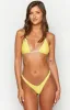 9.0 Swim Yellow Gingham Bahamas Bikini Bottoms sold by Beginning Boutique