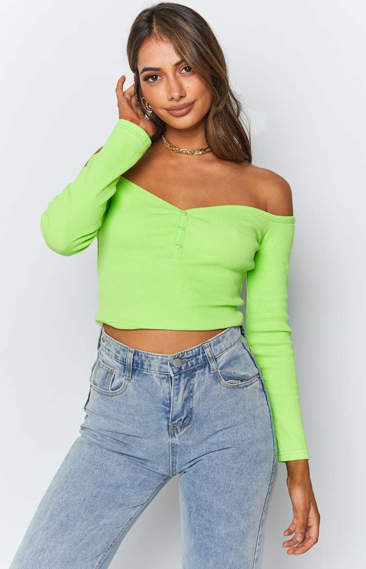 Serya Drop Shoulder Top Green sold by Beginning Boutique product image thumbnail 5