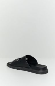 Billini Zayna Black Slides sold by Beginning Boutique