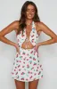 Billie White Halter Mini Dress sold by Beginning Boutique