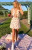 Billie White Halter Mini Dress sold by Beginning Boutique