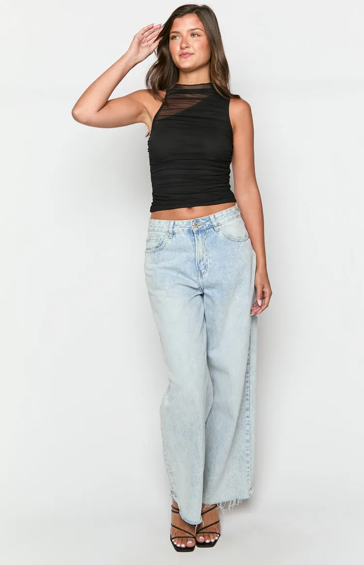 Moonlit Muse Black Top sold by Beginning Boutique product image thumbnail 3