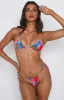 9.0 Swim Frankie Blue Floral Bikini Top sold by Beginning Boutique