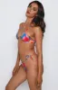 9.0 Swim Frankie Blue Floral Bikini Top sold by Beginning Boutique