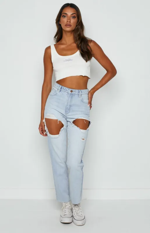 Abrand A '94 High Slim Izzy Rip sold by Beginning Boutique