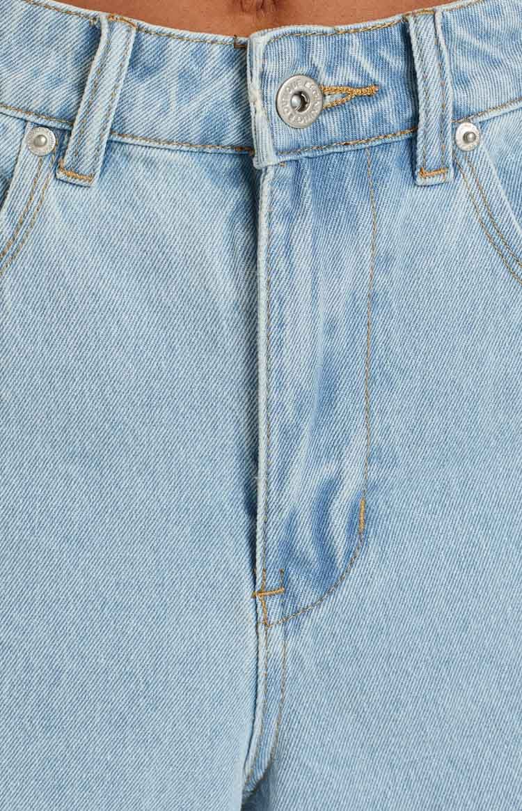 Highline Denim Shorts Blue sold by Beginning Boutique product image thumbnail 10