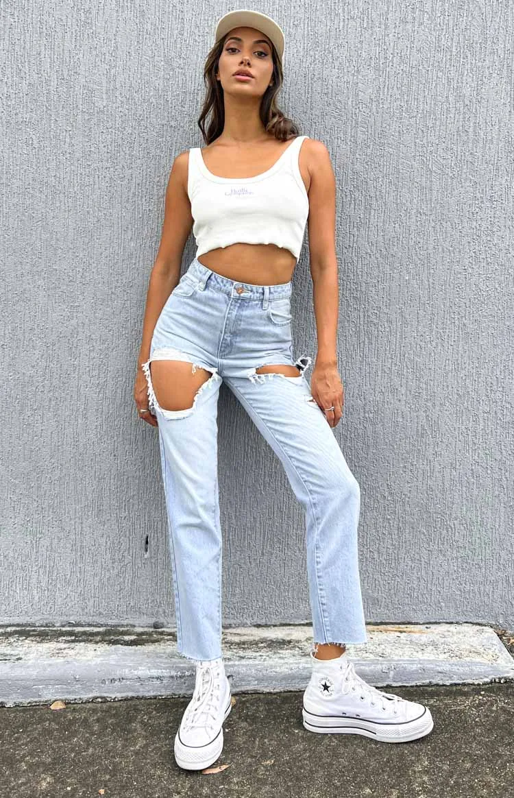 Abrand A '94 High Slim Izzy Rip sold by Beginning Boutique product image thumbnail 2