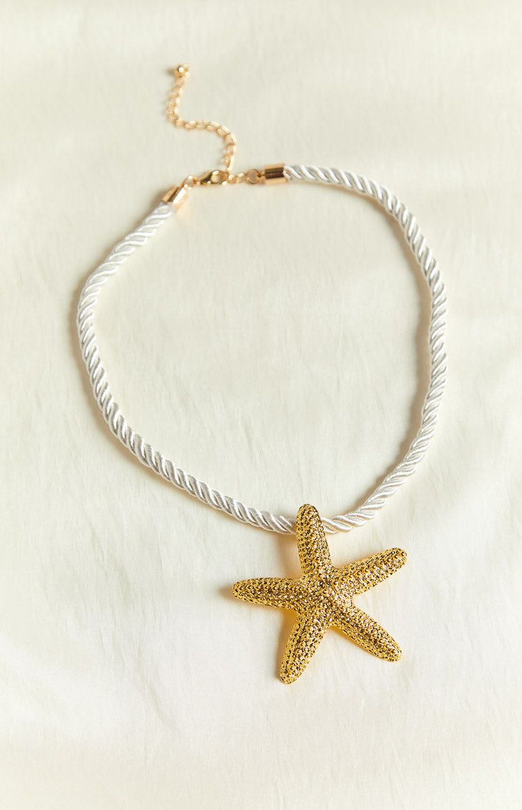 Oceans Jewel Yellow Starfish Pendant Necklace sold by Beginning Boutique product image thumbnail 5