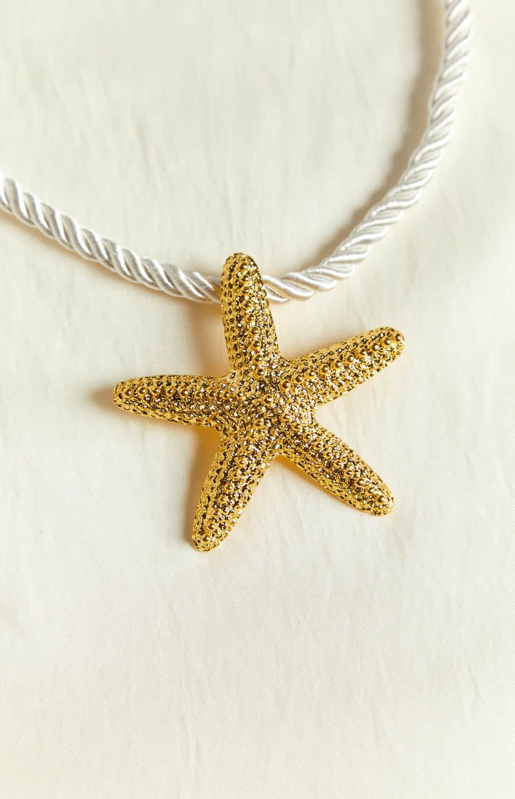Oceans Jewel Yellow Starfish Pendant Necklace sold by Beginning Boutique product image thumbnail 3