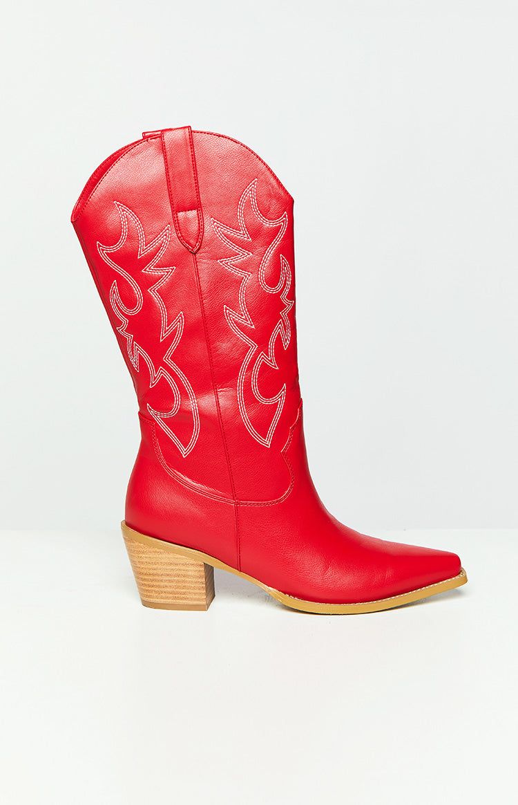 Billini Danaro Scarlet Cowboy Boots sold by Beginning Boutique product image thumbnail 2