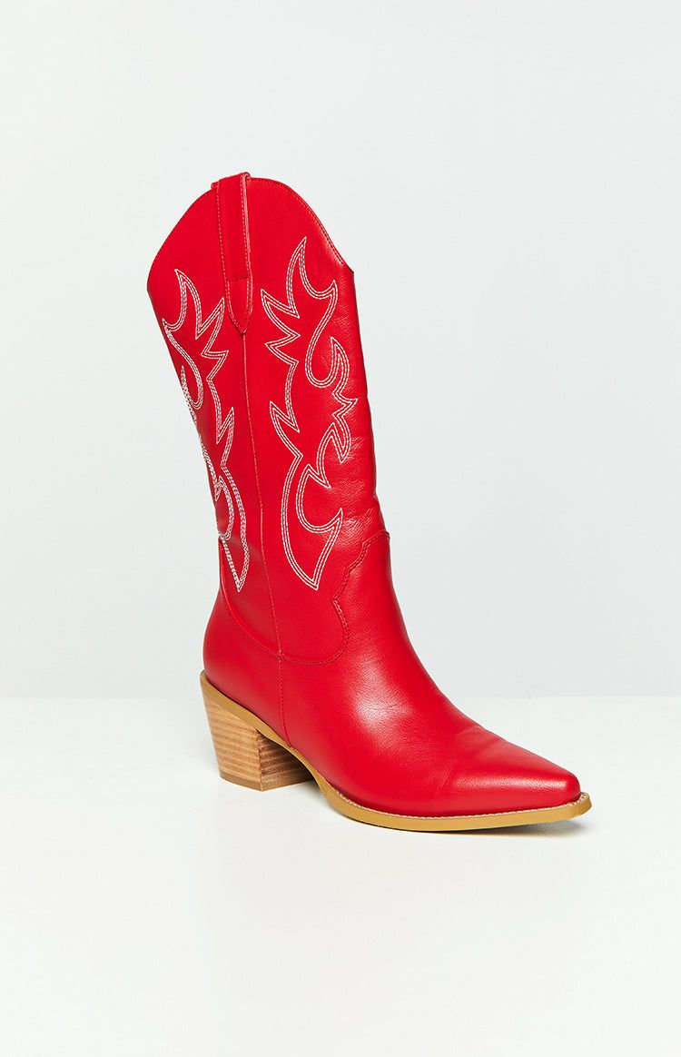 Billini Danaro Scarlet Cowboy Boots sold by Beginning Boutique product image thumbnail 3