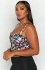 Davina Floral Corset Top sold by Beginning Boutique