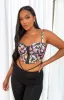 Davina Floral Corset Top sold by Beginning Boutique