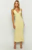Samira Yellow Maxi Dress sold by Beginning Boutique