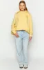 Beginning Yellow Snuggle Bubble Hoodie sold by Beginning Boutique