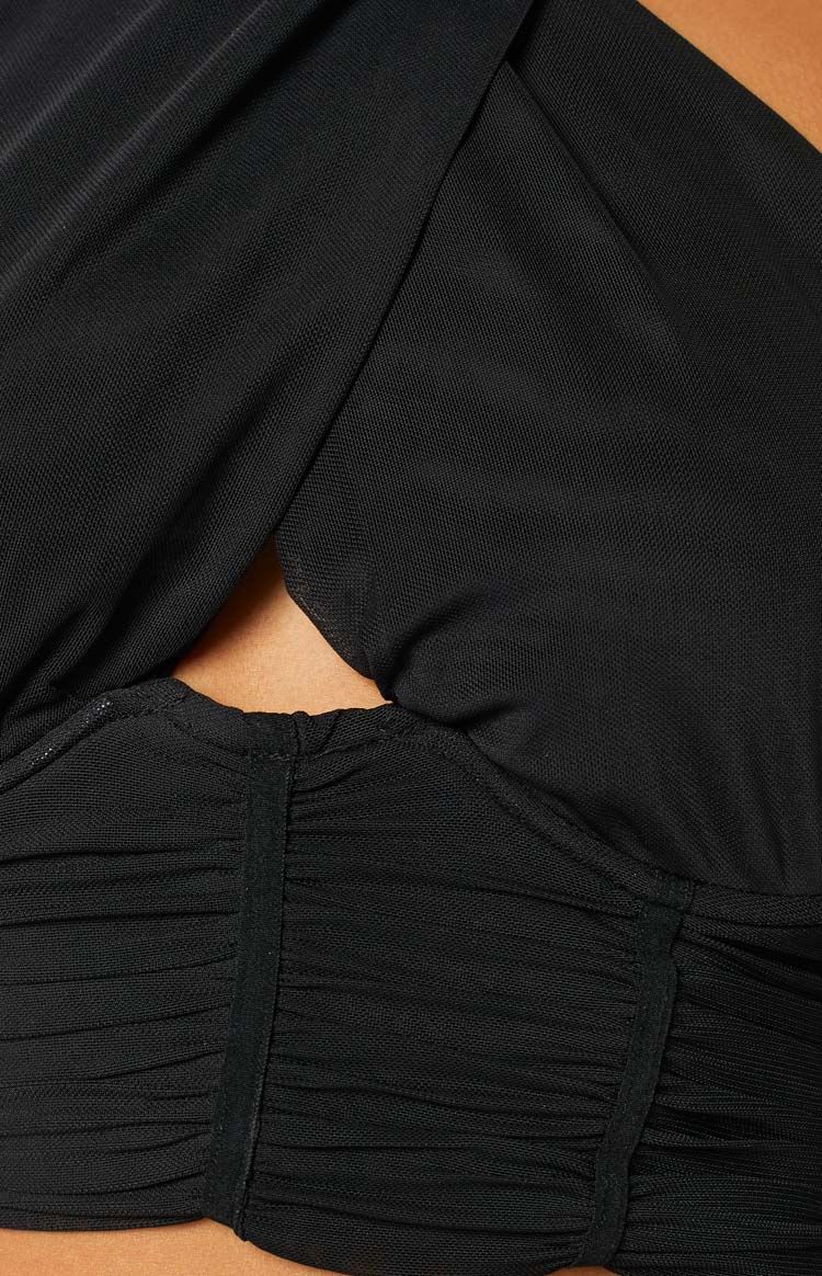 LA Dream Black Crop Top sold by Beginning Boutique product image thumbnail 7