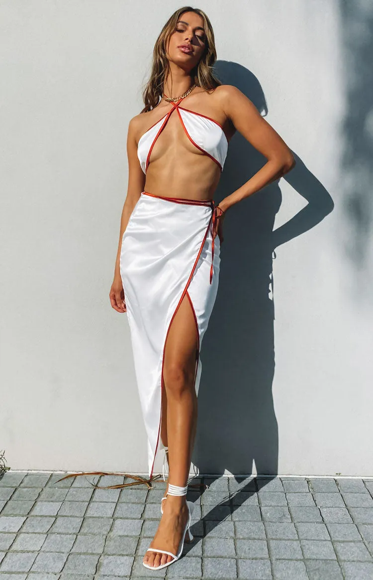 Lou Crop Top White sold by Beginning Boutique product image thumbnail 5