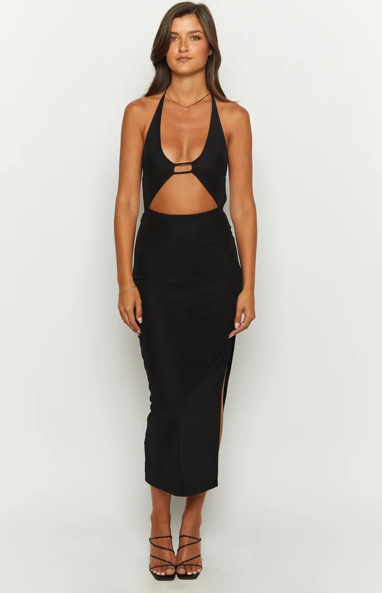 Salenco Black Midi Dress sold by Beginning Boutique product image thumbnail 2