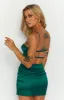 Trouble Emerald Mini Dress sold by Beginning Boutique
