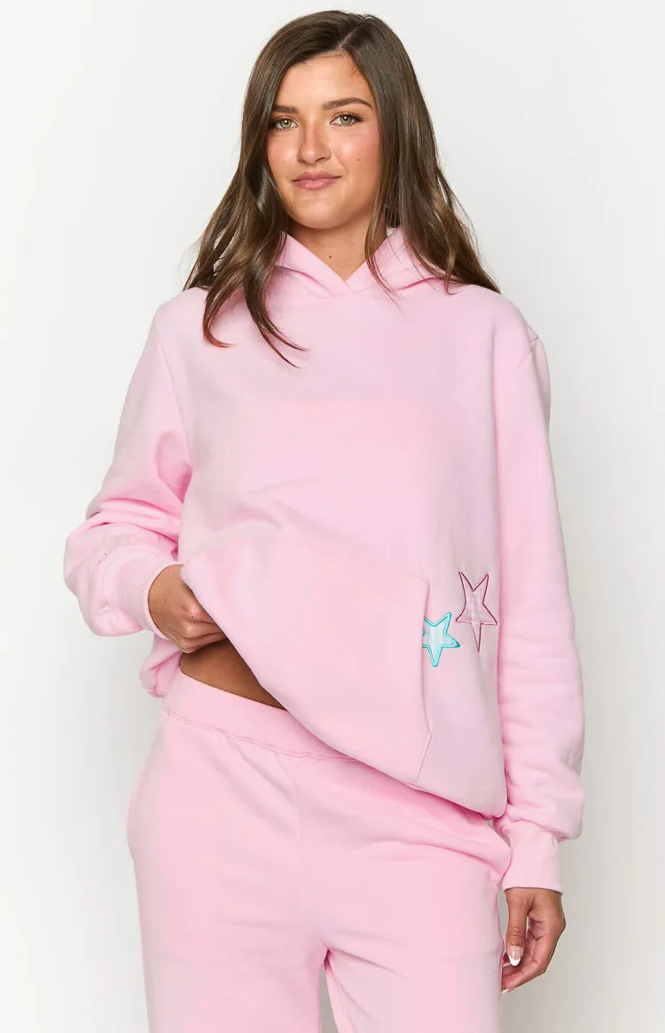 Beginning Pink Star Hoodie sold by Beginning Boutique product image thumbnail 2
