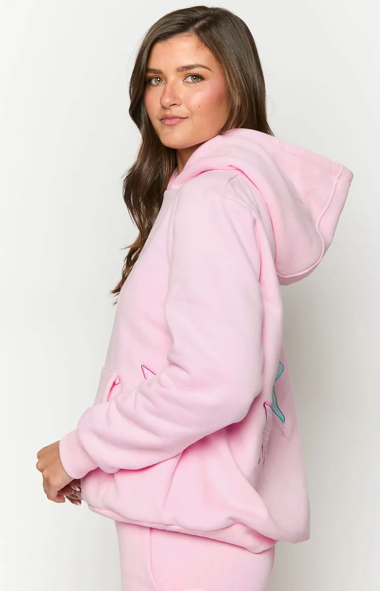 Beginning Pink Star Hoodie sold by Beginning Boutique product image thumbnail 5