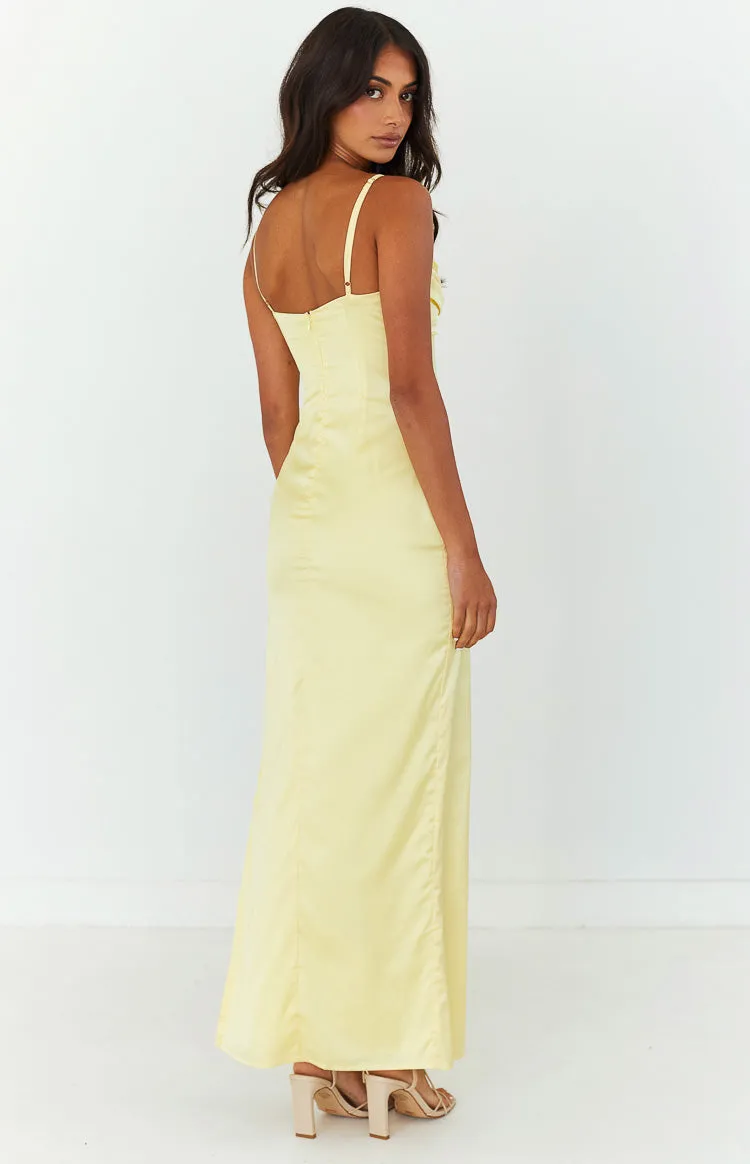 Honey Yellow Maxi Dress sold by Beginning Boutique product image thumbnail 5
