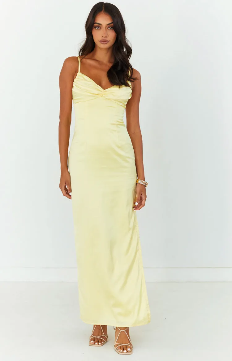 Honey Yellow Maxi Dress sold by Beginning Boutique product image thumbnail 3