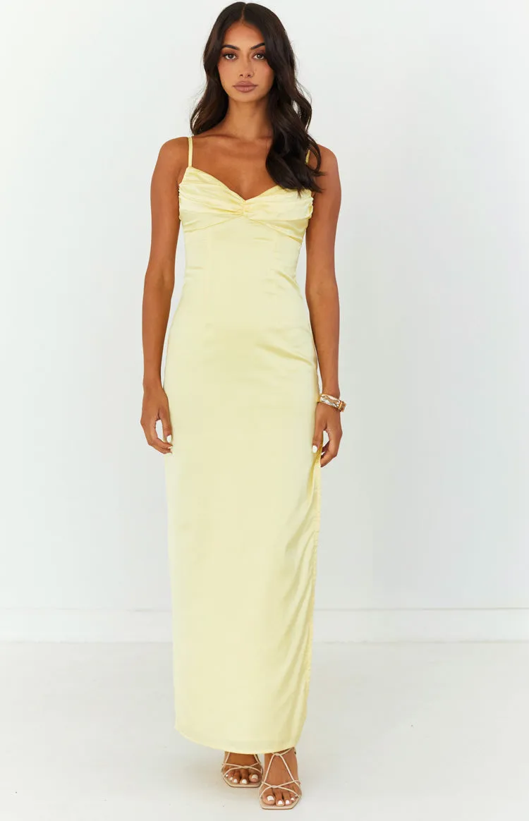 Honey Yellow Maxi Dress sold by Beginning Boutique product image thumbnail 2