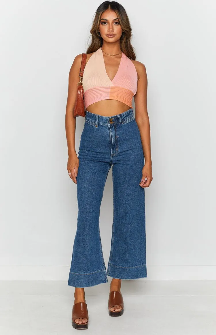 Kallie Halter Neck Top Pink sold by Beginning Boutique product image thumbnail 4