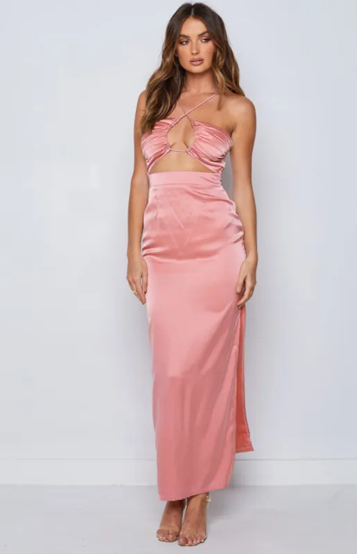 Ivy Dress Blush sold by Beginning Boutique