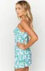Isabel White Floral Mini Dress sold by Beginning Boutique
