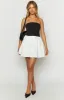 Draven Black And White Corset Mini Dress sold by Beginning Boutique