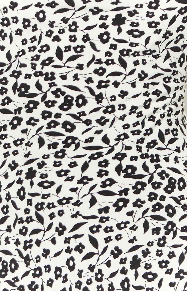 Delphine Black Floral Midi Dress sold by Beginning Boutique product image thumbnail 6