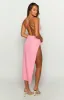 Elister Pink Maxi Dress sold by Beginning Boutique