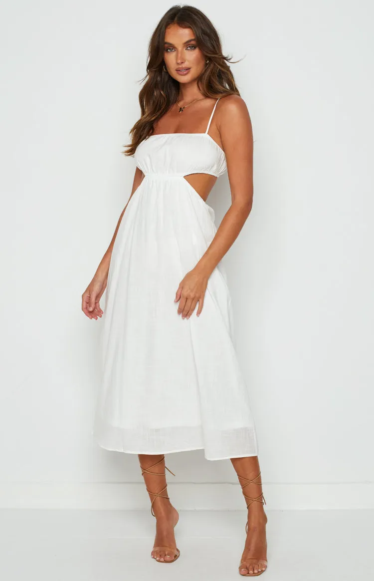 Iver Cut Out Dress White sold by Beginning Boutique product image thumbnail 3