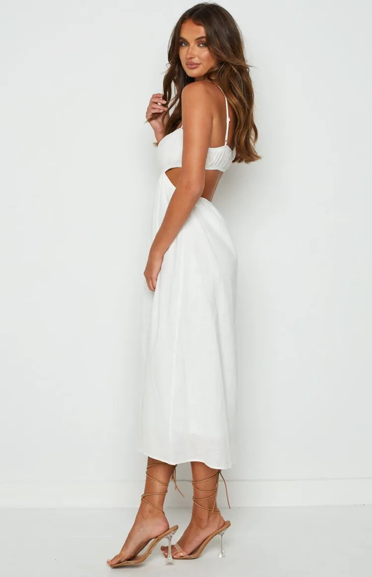 Iver Cut Out Dress White sold by Beginning Boutique product image thumbnail 4