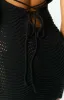 Haisley Black Knit Mini Dress sold by Beginning Boutique