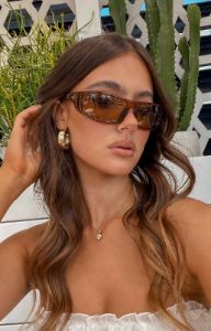 Peta & Jain Tempo Chocolate Brown Sunglasses sold by Beginning Boutique
