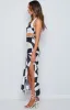 Underwater Mono Print Midi Dress sold by Beginning Boutique