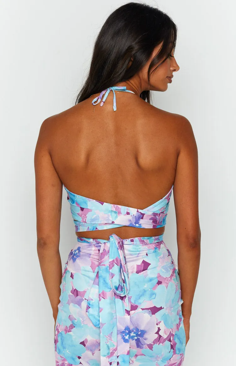 Niomi Crop Top Floral sold by Beginning Boutique product image thumbnail 5